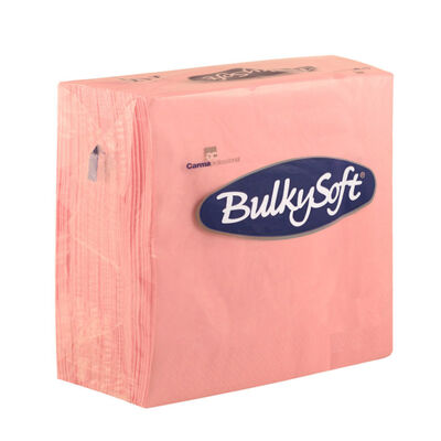 BulkySoft® Tovagliolo Rainbow 2 Veli 33x33 Rosa Pz 50 32020 (cartone da 24 confezioni) - Italia Soft