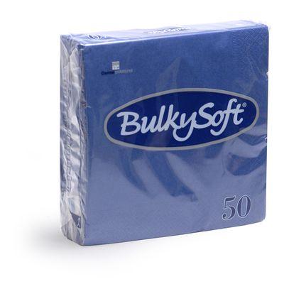 BulkySoft® Tovagliolo Rainbow 2 Veli 33x33 Blu Pz 50 32740 (cartone da 24 confezioni) - Italia Soft