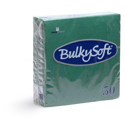 BulkySoft® Tovagliolo Rainbow 2 veli 33x33 verde Pz 50 32750 (cartone da 24 confezioni) - Italia Soft