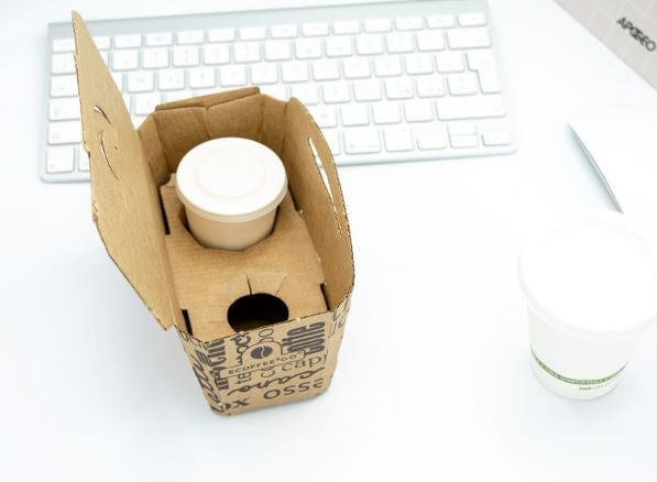 Porta Caffé/Espressino Cartone da 2 posti (50PZ)
