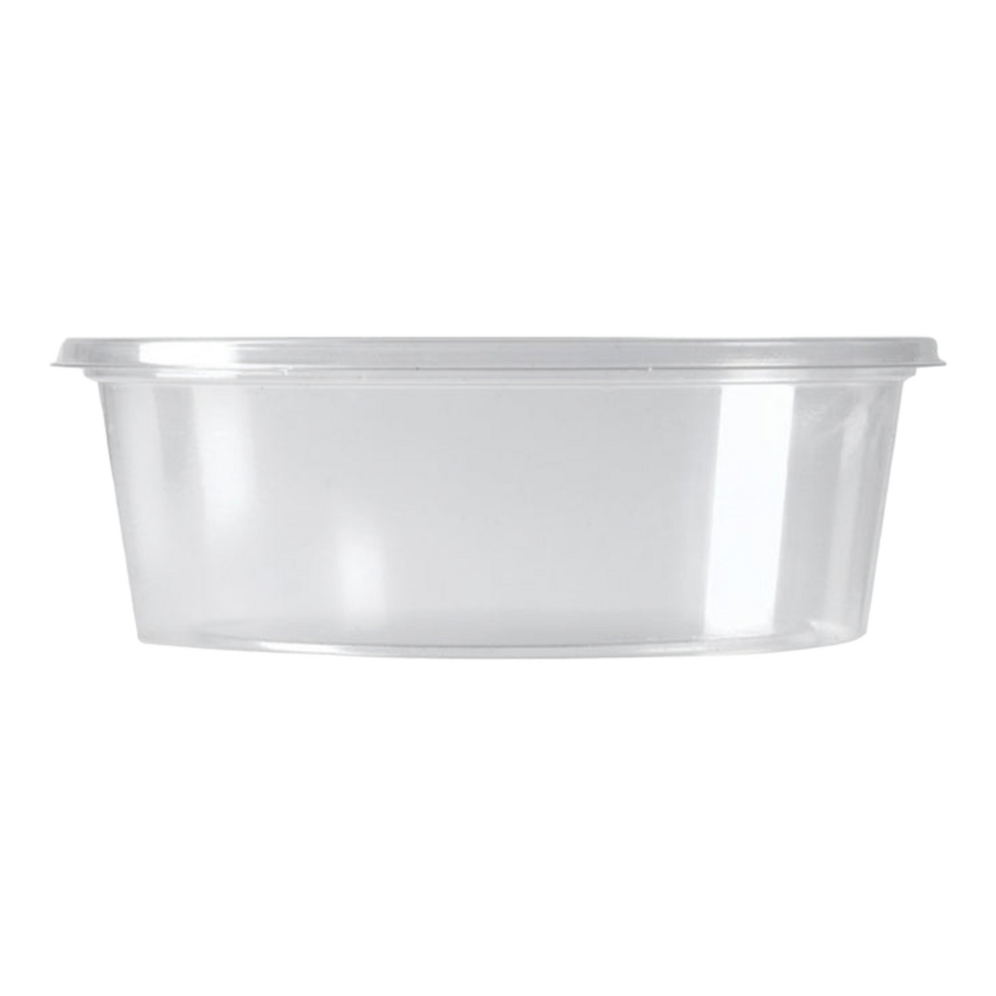 Base coppa tartufo plastica trasparente 50 pz (coperchio a parte) 024101010