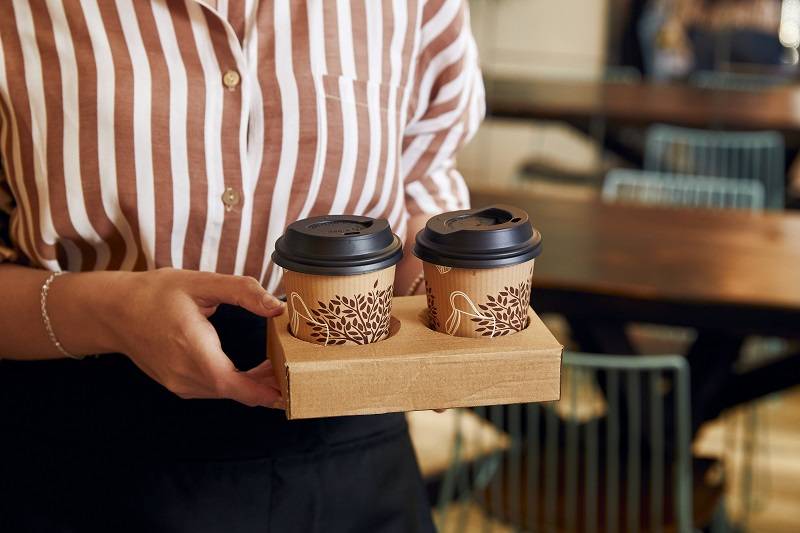 Coperchio per bicchiere take away 290 ml (50pz)