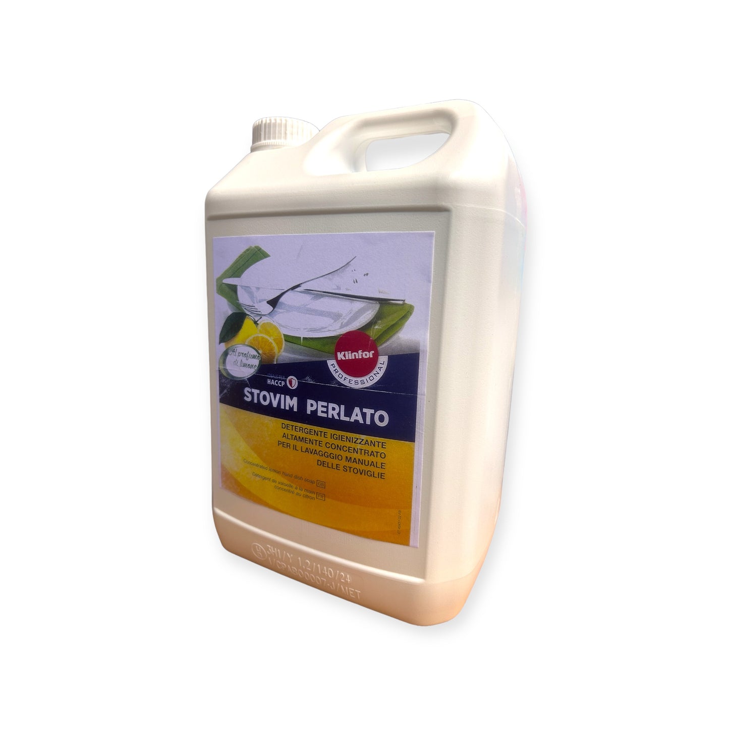 Detergente igienizzante Stovim Perlato per il lavaggio manuale delle stoviglie
