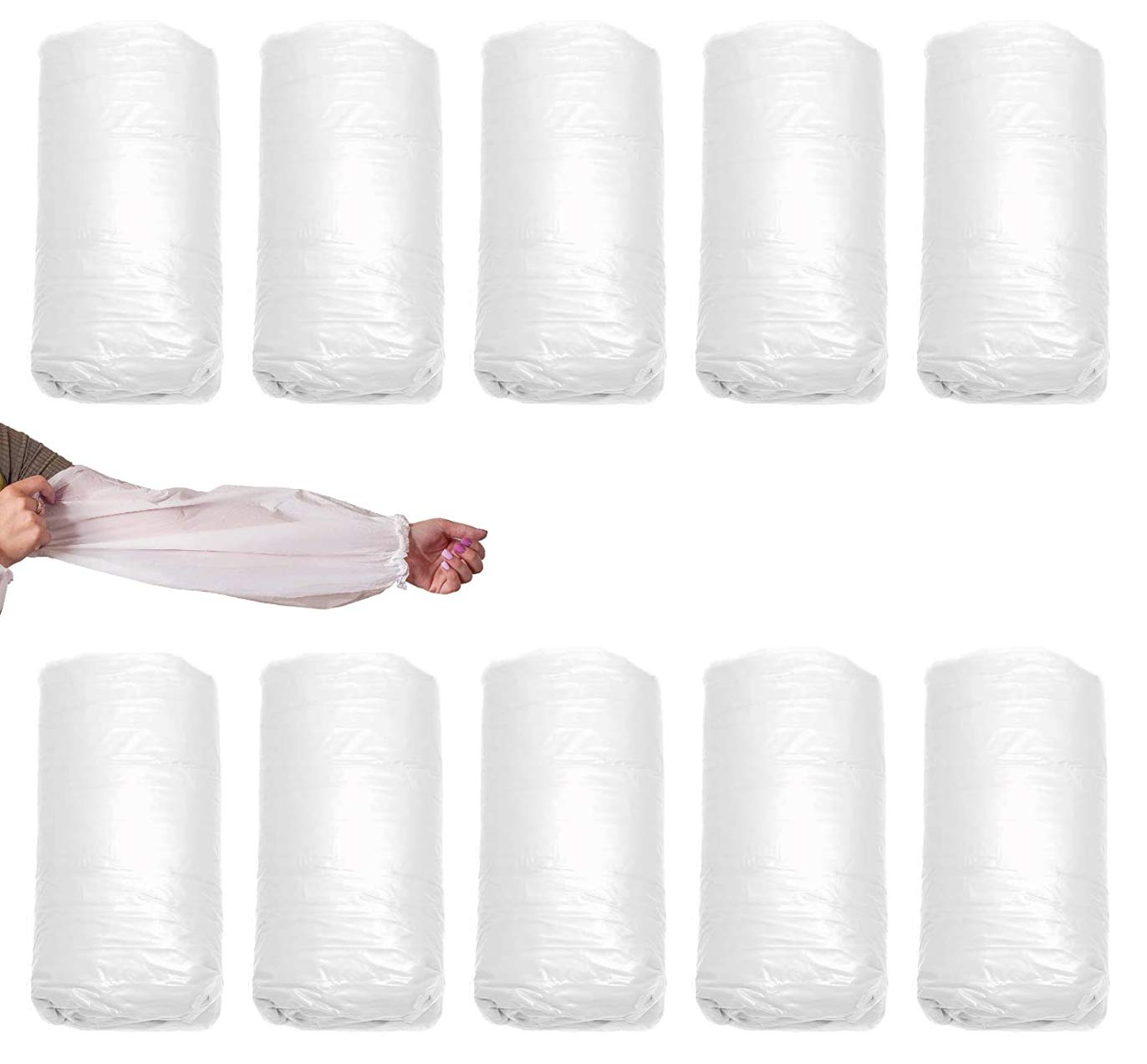 Manicotti protettivi braccia monouso LDPE 100 Pz