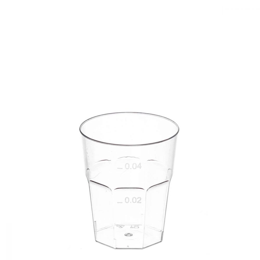 Bicchiere da liquore da cc50 trasparente (50pz)