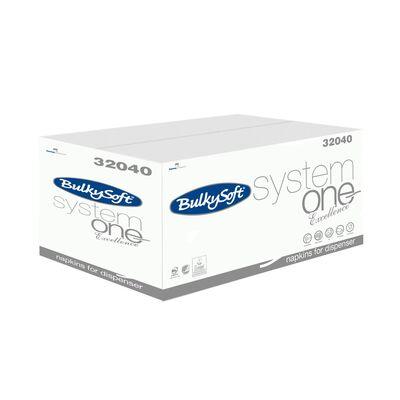BulkySoft® Tovagliolo System One Excellence 2 Veli 32040 (cartone da 20 confezioni) - Italia Soft
