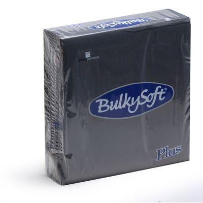 BulkySoft® Tovagliolo Rainbow Plus 2 Veli 38x38 Nero 32490 (Cartone da 36 confezioni) - Italia Soft