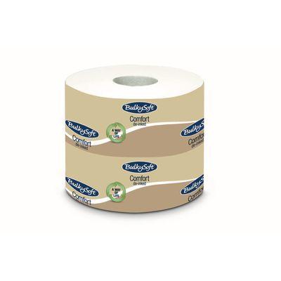 BulkySoft® Comfort Carta Igienica Fascettata 2 Veli 170 Strappi COMFORT morbida (imballo da 24 confezioni da 4 rotoli) - Italia Soft