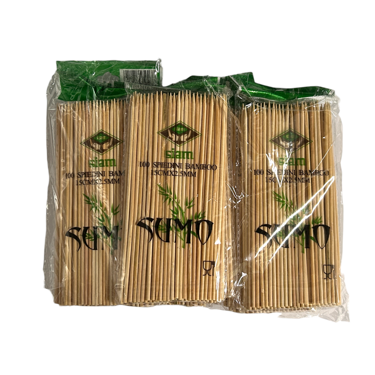 Stecconi da spiedo / spiedini in bamboo (1000 Pz)