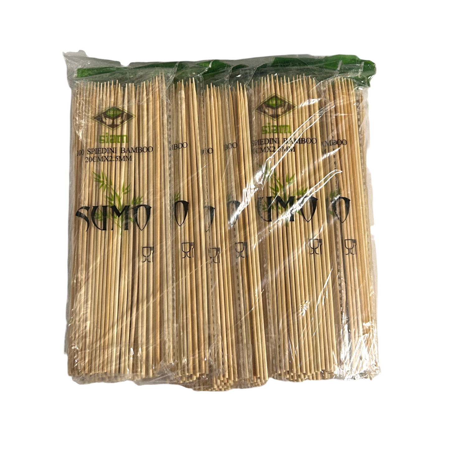 Stecconi da spiedo / spiedini in bamboo (1000 Pz)