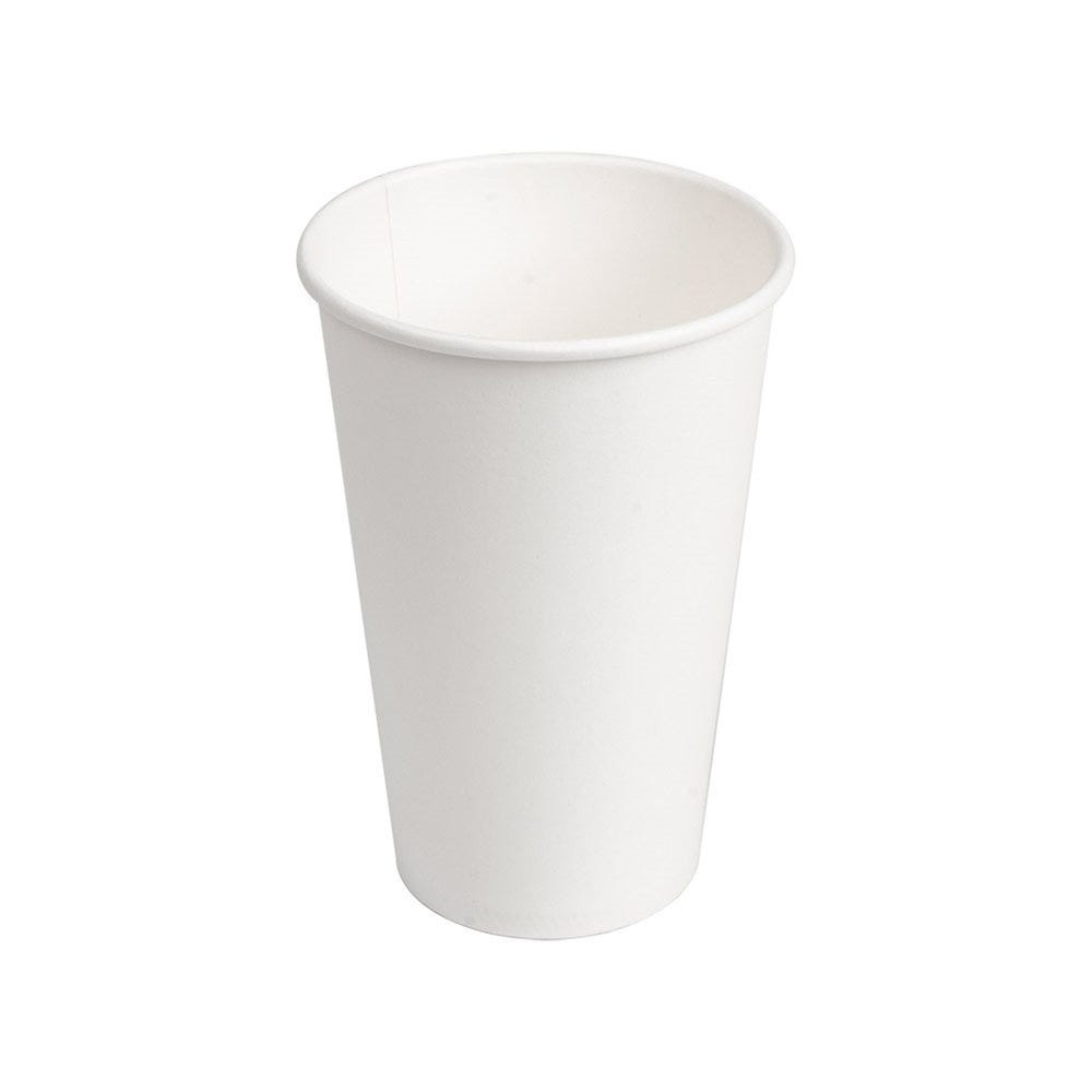 Bicchiere Bianco in carta 12Oz 360cc (50pz)