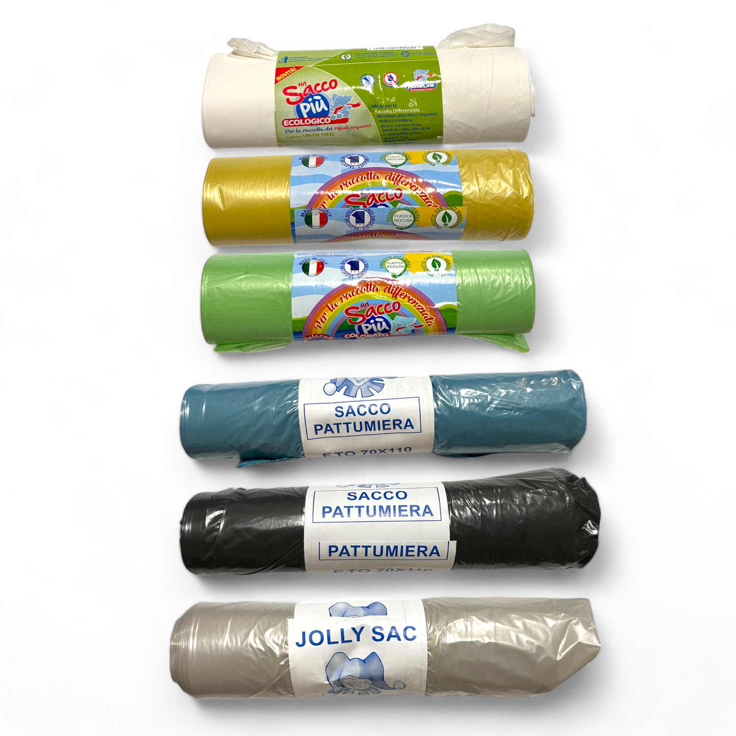 Set rotolo compatto 70x110cm - Colorati (10Pz/24cf)