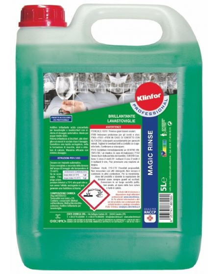 Magic Rinse Brillantante per lavastoviglie 5Kg