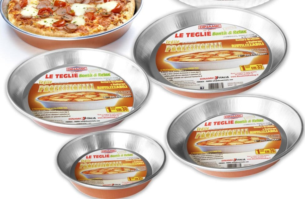 Teglie in alluminio Professionali Ø32 (10pz) - Italia Soft