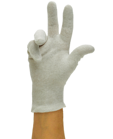 SOTTOGUANTO COTONE BIANCO (12 paia) - Italia Soft